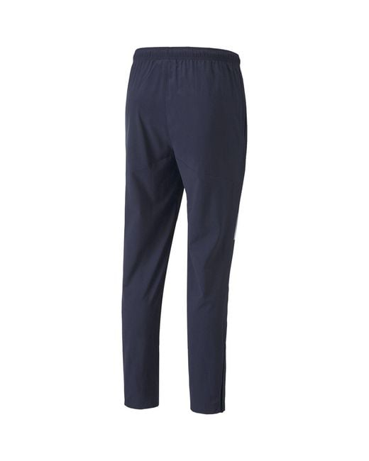 PUMA Blue Teamliga Sideline Pants Tracksuit Bottom for men