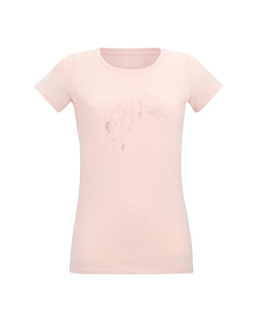 Regatta Pink Ladies Breezed Line Art T-Shirt Haze)