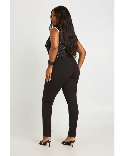 Boohoo Black Plus Basic High Waist Legging