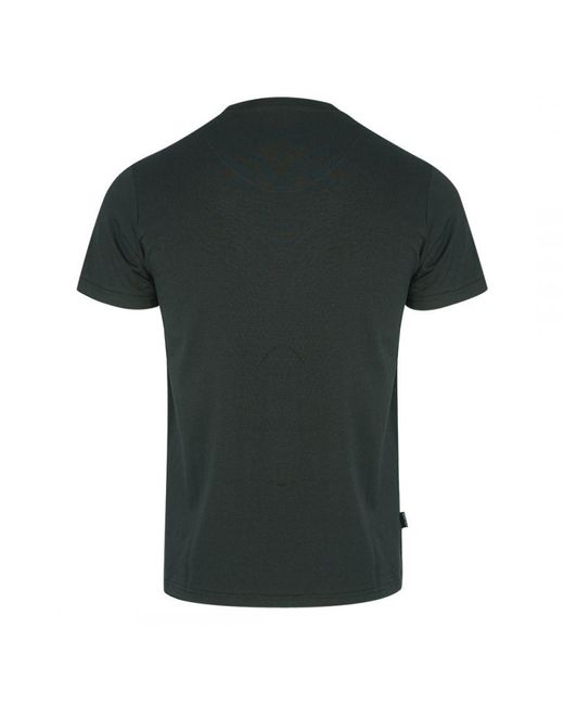 Aquascutum Green Patch Logo T-Shirt Cotton for men