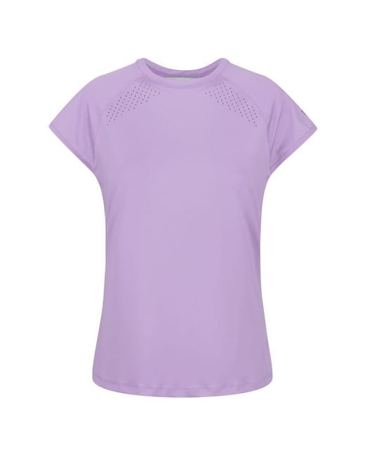 Regatta Purple Crew Neck Raglan Sleeve Jersey T-Shirt