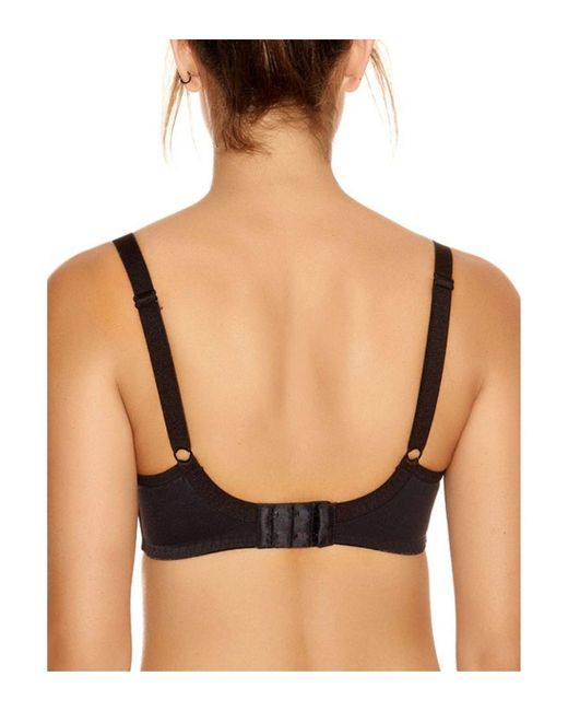 Fantasie Black Smoothing Moulded T-Shirt Bra