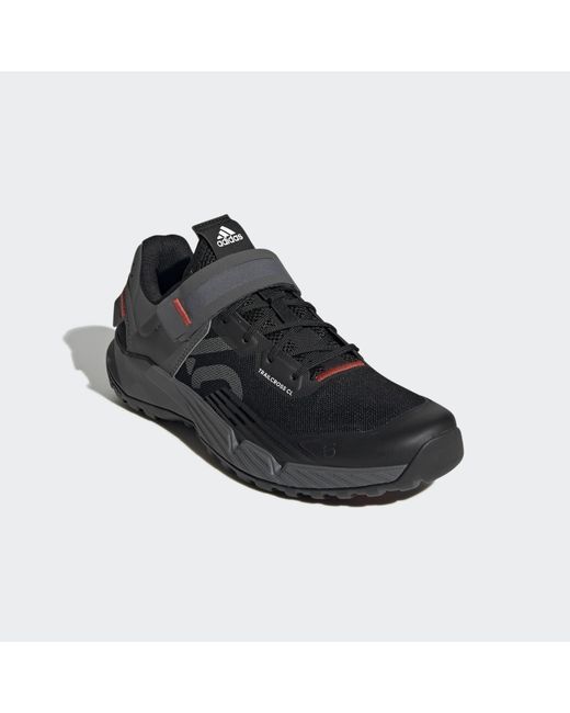 Adidas Black Ten Trailcross Clip-In Mountain Bike Shoes