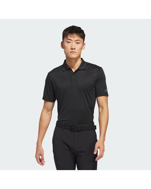 Adidas Originals Black Core Primegreen Polo Shirt for men