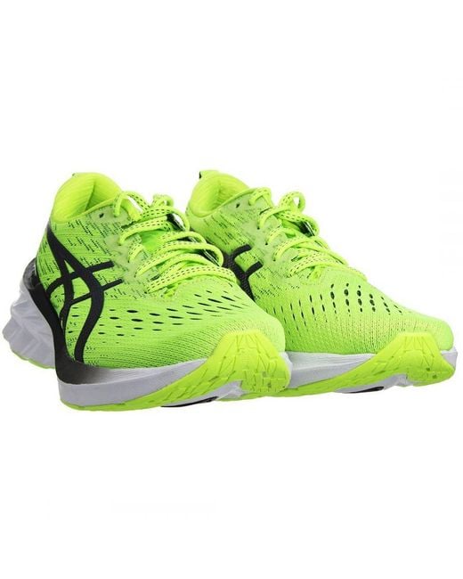 Asics Green Novablast 22 Running Trainers for men