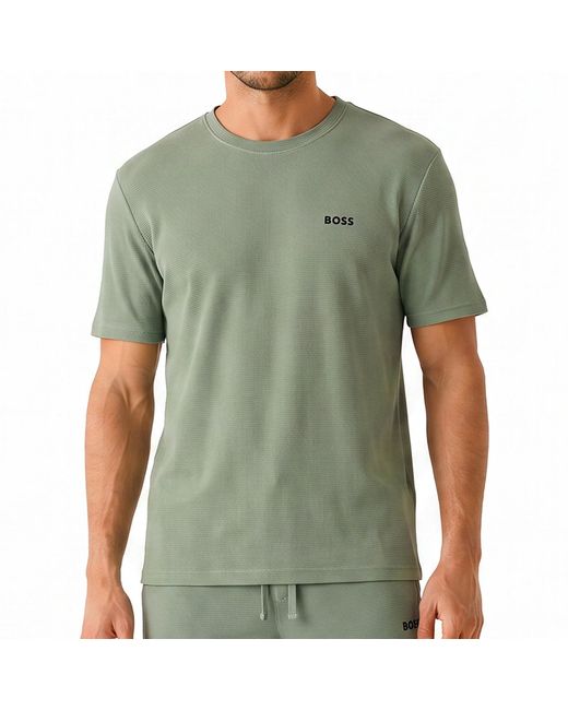 Boss Green Short Sleeve Cotton T-Shirt 50535891 for men