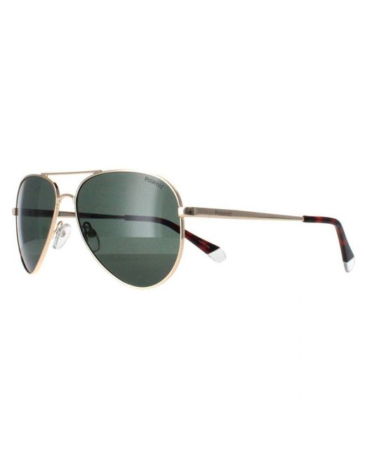 Polaroid Green Aviator Polarized Pld 6012/N/New Metal for men