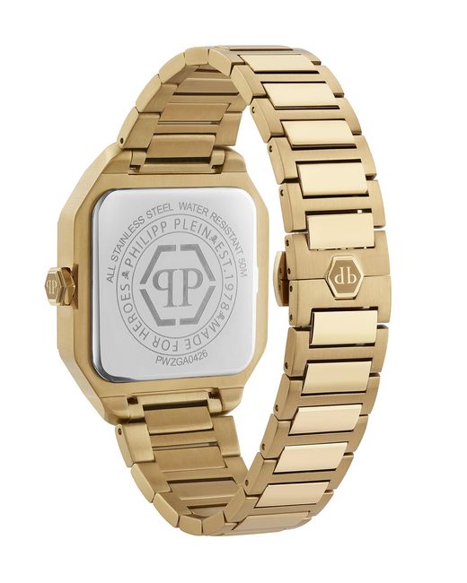 Philipp Plein Metallic Edge Watch Pwzga0426 Stainless Steel