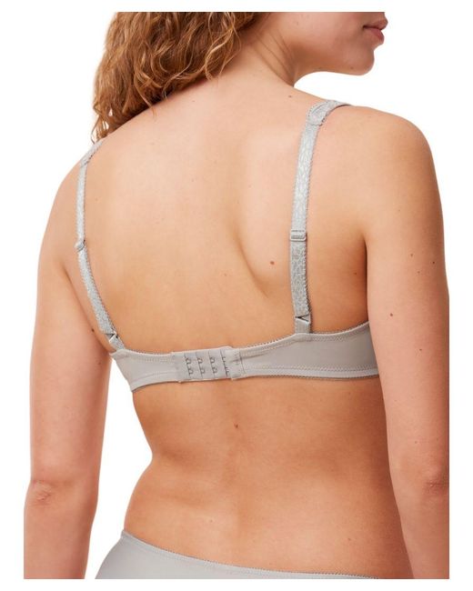 Triumph Gray Amourette Whp Half Cup Padded Bra
