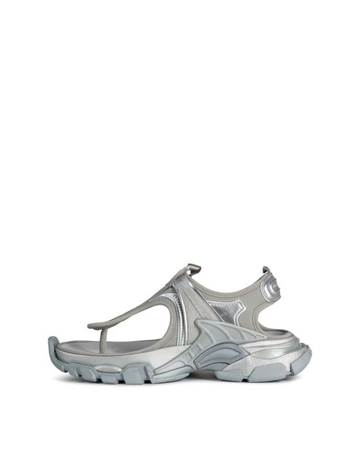 Balenciaga White Track Sandals