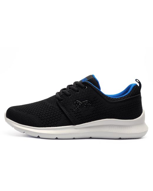 Lonsdale Black Durham Trainers for men