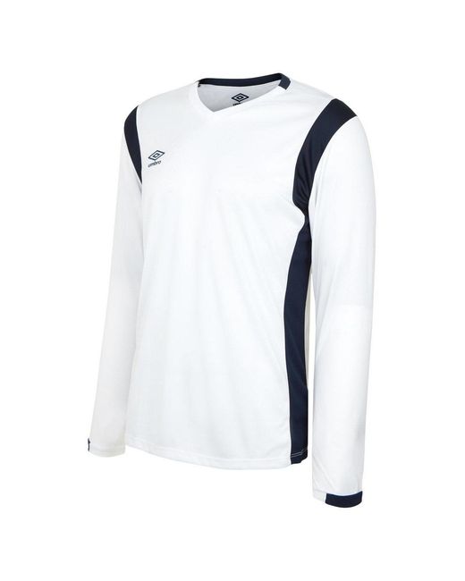 Umbro White Spartan Long-Sleeved Jersey /Dark) for men