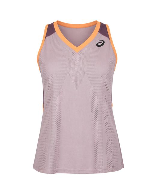 Asics Purple Match Actibreeze Tennis Vest