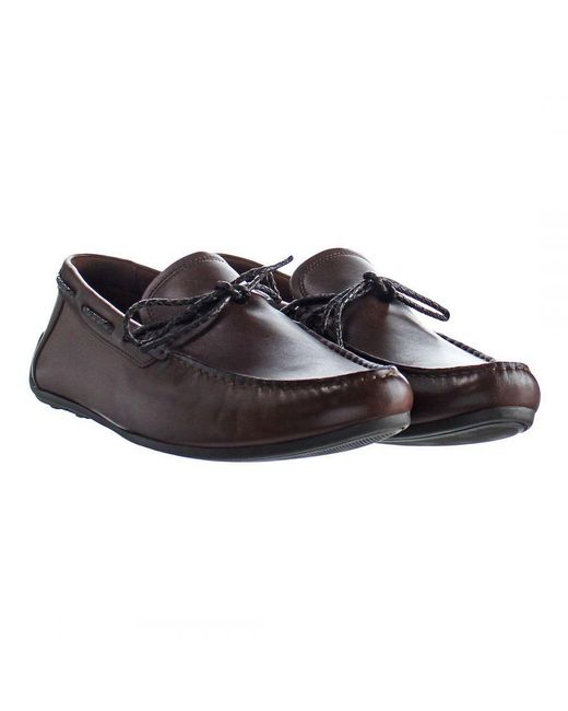 Clarks Brown Reazor Boat Shoes Leather (Archived) for men