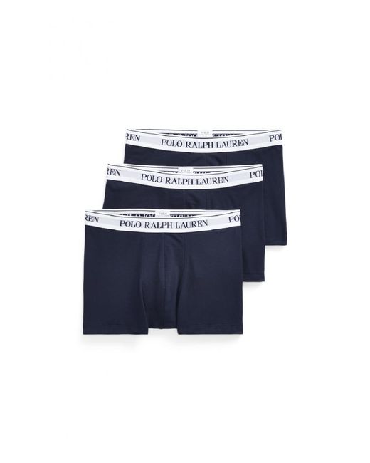 Polo Ralph Lauren Onderbroeken In Een 3-pack in het Blue voor heren