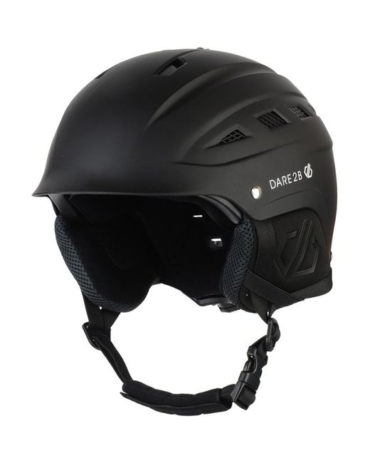 Dare 2b Black Cohere Low Profile Breathable Ski Helmet for men