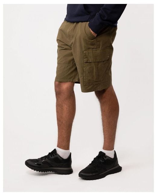 Barbour Green Essential Ripstop Cargo Shorts for men