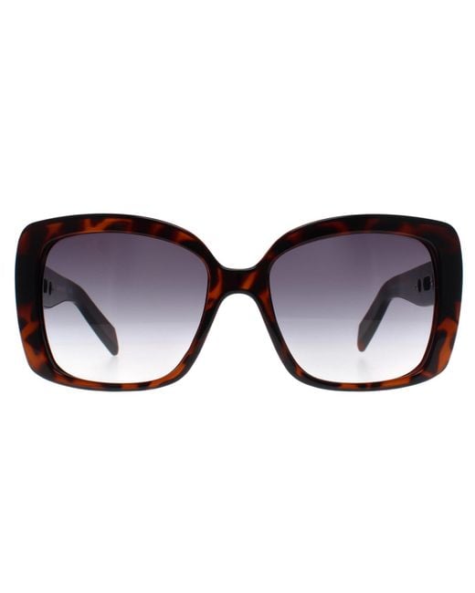 Karen Millen Brown Butterfly Dark Havana Km5056