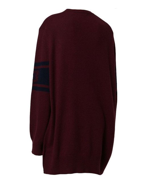 PUMA Red Fenty By Varsity Letter Oversized Jumper 575783 01 A60D Textile
