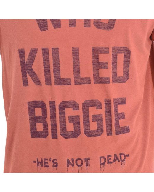 ELEVEN PARIS Pink Kilbig 16S1Lt243 Short Sleeve T-Shirt