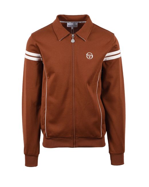 Sergio Tacchini Brown Armando Track Top for men