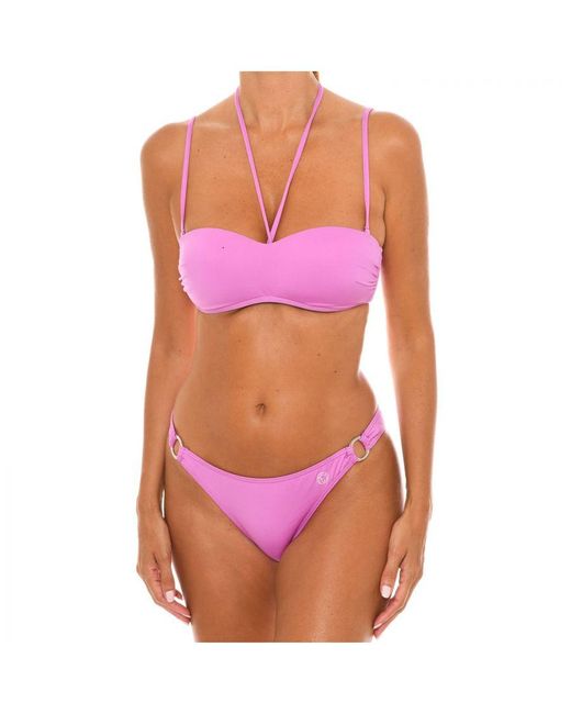 Marie Claire Red Bandeau Bikini 56638