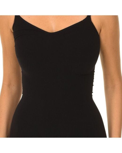 Intimidea Black Soto Dress With Removable Straps
