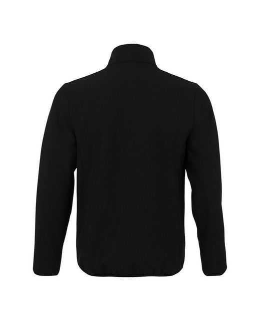 Sol's Black Radian Soft Shell Jacket for men