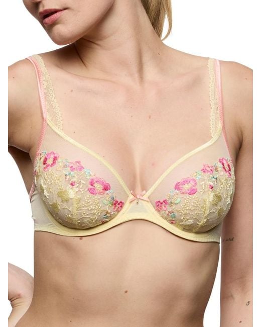 Marie Jo Natural Lizelot Plunge Bra French Vanilla