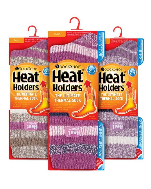 Heat Holders Purple Heat Holders Womens