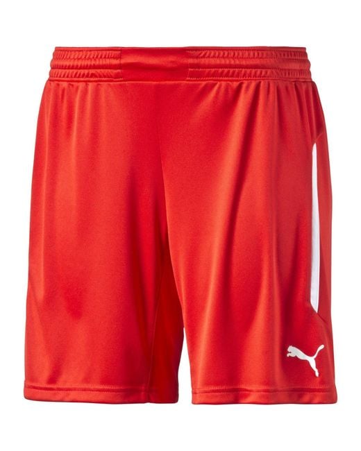 PUMA Red Statment Shorts