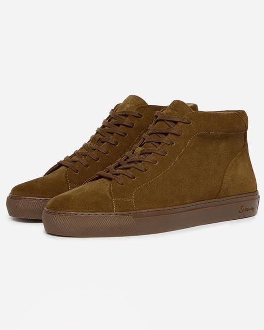 Oliver Sweeney Brown Laxey Hi-Tops for men