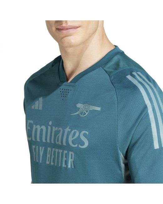 Adidas Blue Arsenal 2023/24 European Training Jersey for men