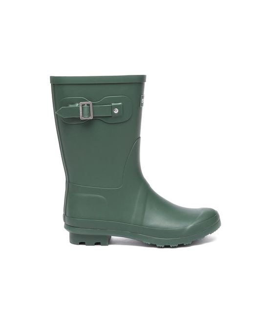 EVER AU Green Penguin Mid-Calf Gumboots