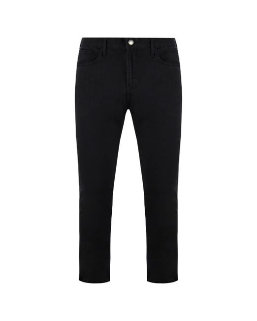 Armani Blue Emporio J28 Skinny Fit Low Waist Jeans for men