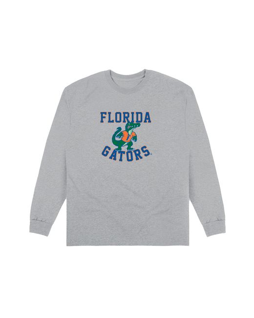 Park Fields Gray University Of Florida Gators Heather Sweatshirt Cotton