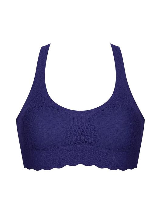 Sloggi Blue Zero Lace Feel Racerback Top