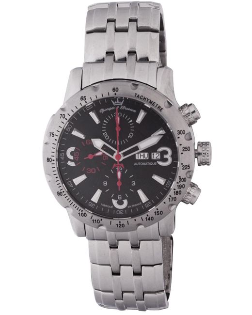 Yonger Gray Stainless Steel Dial Watch for men