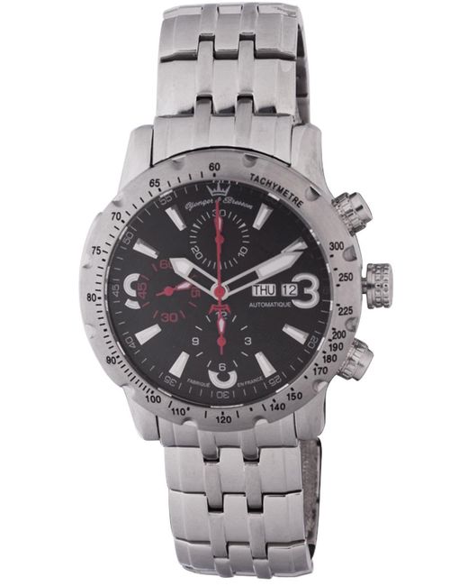 Yonger Gray Stainless Steel Dial Watch for men