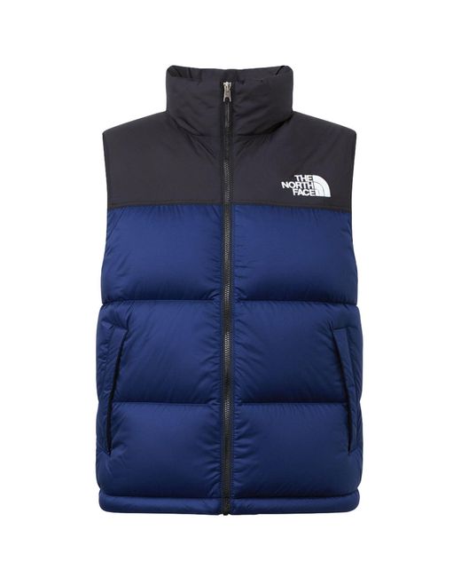 The North Face Blue 96 Retro Nuptse Gilet Nylon for men