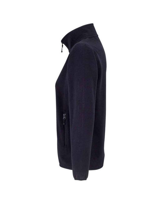 Sol's Blue Ladies Factor Microfleece Recycled Fleece Jacket