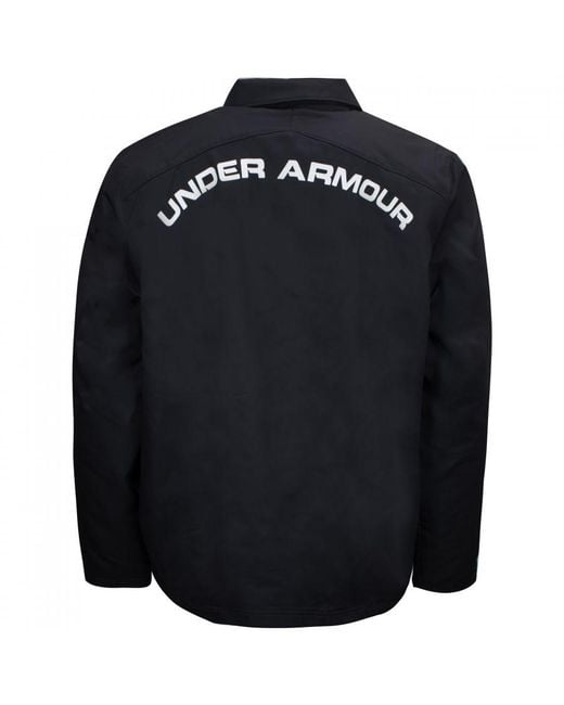 Under Armour Blue Accelerate Touchline Button Up Jacket 1328072 001 Textile for men