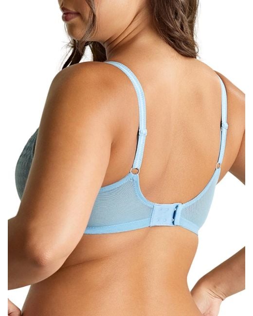 Panache Blue Envy Plunge Bra
