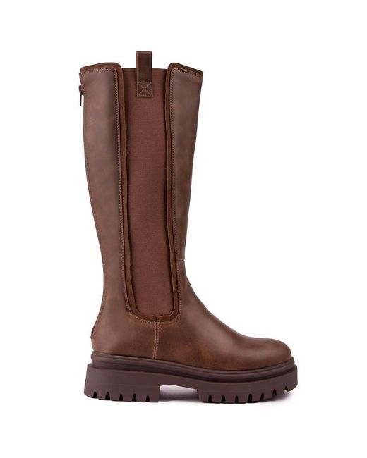 Rocket Dog Brown Drea Long Boot