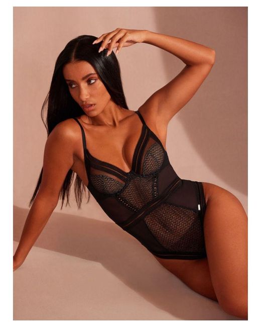 Gossard Black Contradiction Body