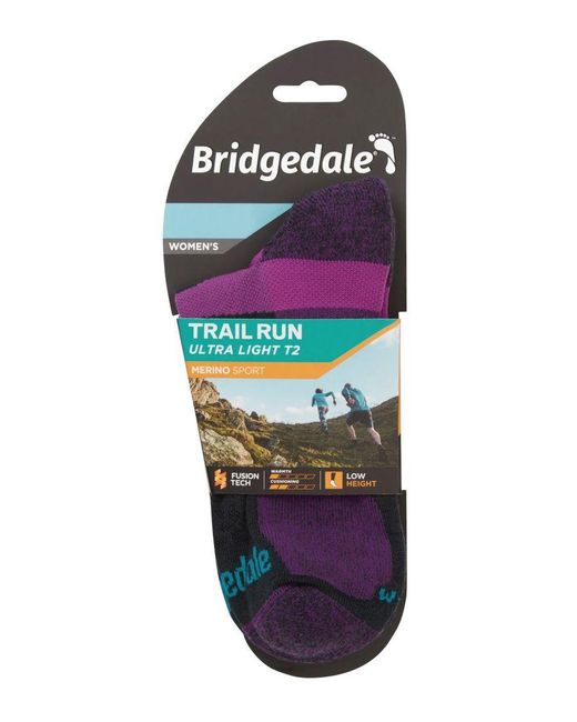Bridgedale Blue Sport Ultralight Merino Low Socks