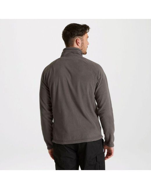 Craghoppers Gray Expert Corey 200 Microfleece Jacket (Carbon) for men