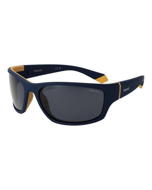 Polaroid Blue Plastic Sunglasses for men