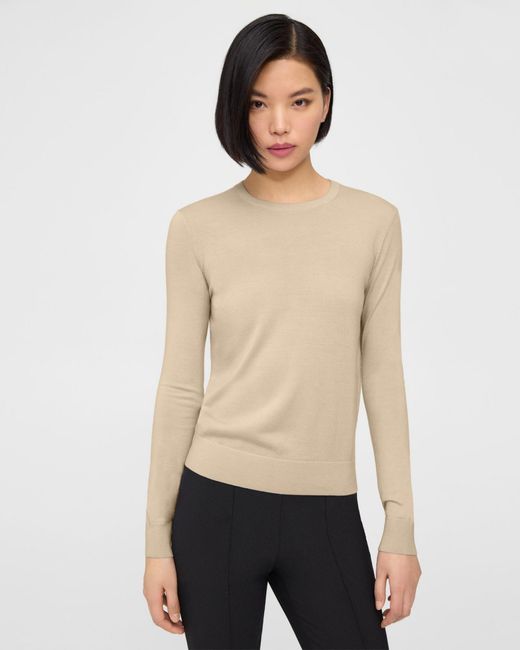 Theory Natural Crewneck Sweater