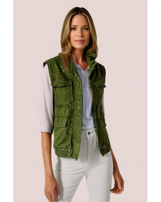 Marks & Spencer Green Lightweight Utility Gilet